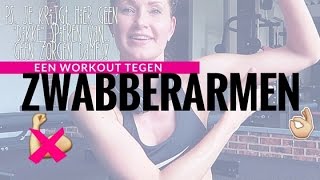 Anti zwabber armen workout  triceps  diesnaloomansnl [upl. by Yrallam]