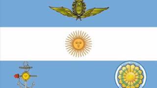 Marcha Militar Argentina  quotLa Canción del Ejército Argentinoquot [upl. by Latoyia]