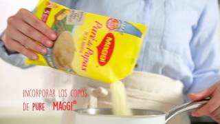 Puré de Papas de la Huerta  MAGGI® Jugoso Al Horno  RECETAS NESTLÉ® [upl. by Aihseym]