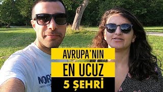 Avrupada Gezilecek EN UCUZ 5 Şehir [upl. by Eniamert]