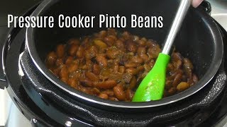 Pressure Cooker Pinto Beans  No Soak Quick Cook Beans  Cosori 2 Quart Electric Pressure Cooker [upl. by Galatia388]