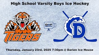 Darien Varsity Boys Hockey vs Ridgefield [upl. by Oleic948]