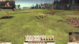 Lets Play – Total War ROME II – Skirmish vs AI – Macedon vs Rome [upl. by Imuy428]