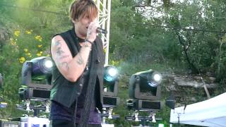 Hinder  Get Stoned  Sunken Gardens Theater  San Antonio TX [upl. by Ahsekad]