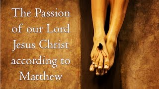 The Passion According to Matthew [upl. by Eadahc]