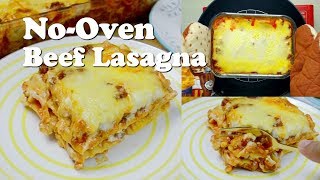 Beef Lasagna Recipe  No Oven Beef Lasagna  Easy Beef Lasagna  Stove top lasagna [upl. by Nuawtna171]