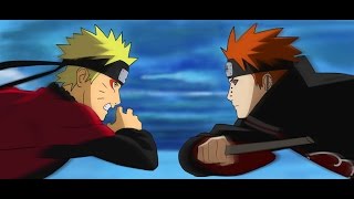 Naruto Vs Pain AMV Skillet HeroMonster HD [upl. by Kahle]