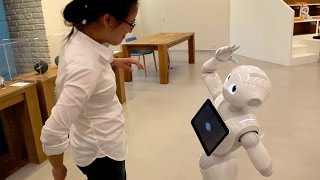 Meet Pepper the Friendly Humanoid Robot [upl. by Aryahay]