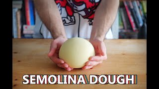 Make Beautiful Pasta  Semolina Dough [upl. by Ltney]