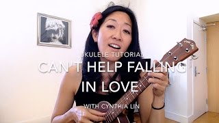 Cant Help Falling in Love  fingerpicking  Ukulele Tutorial [upl. by Aniaz313]