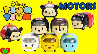 Disney Tsum Tsum Motors with Mickey Mouse Minnie and More [upl. by Ennaeirrac]