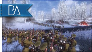 MASSIVE RUSSIAN ASSAULT  The Great War Total War Mod Gameplay [upl. by Leighton982]