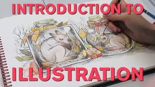 How To Introduction to Illustration with Alison Woodward [upl. by Russian954]