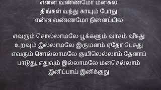 Thendral Vanthu Theendum Pothu song lyrics  Avatharam Song Tamil Illaiyaraja [upl. by Meyer]