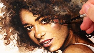 10 TIPS for Watercolor Portraits  HOW TO USE WATERCOLOR [upl. by Nawotna]