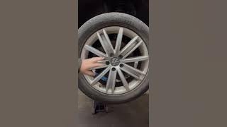 How To Remove VW Wheel Lug Nut Cover Cap [upl. by Ahsenor]