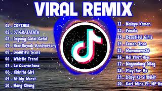 NEW TIKTOK VIRAL SONG DANCE REMIX 2021  NONSTOP 1HOUR PARTY MIX  Copines Remix [upl. by Darnell]