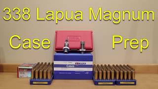 338 Lapua Magnum Precision Rifle case preperation [upl. by Annahgiel23]