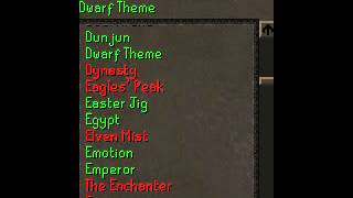 Runescape  Dwarf Theme [upl. by Amjan]