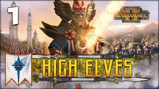 TYRION PRINCE OF ULTHUAN  Total War Warhammer 2  High Elves Campaign  Tyrion 1 [upl. by Ofella]