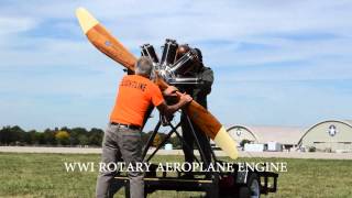 WWI Rotary Engine [upl. by Atiugal]