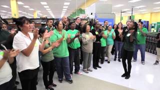 Downtown Los Angeles Walmart Cheer [upl. by Latnahs262]