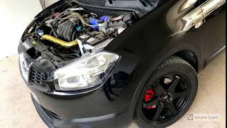 Nissan Qashqai turbo tuning project [upl. by Llewop]