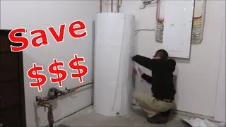 How to Insulate a Hot Water Heater Electric [upl. by Aztin]