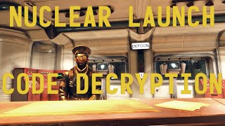 Fallout 76  Nuclear Launch Code Decryption [upl. by Waddington89]