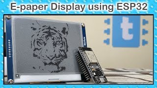 Epaper display with ESP32 using Arduino IDE  42 Eink Display from waveshare  LCSC [upl. by Gora]