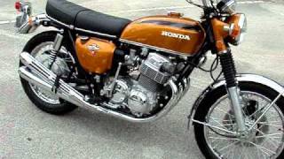 Honda CB 750 1971 K1  07nov2010  3000 original miles [upl. by Honora]