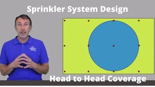 Head To Head Coverage in Irrigation Design sprinkler system design [upl. by Lona]