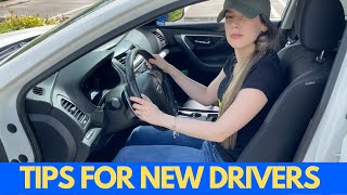 TIPS FOR NEW DRIVERS Beginner Drivers [upl. by Nnylaehs45]