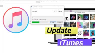 How to Update Latest iTunes on PC Windows 1087  Apple Software Update [upl. by Laurella632]