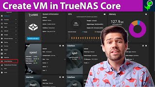 How to create a Virtual Machine Windows Linux or BSD in TrueNAS CORE 12 [upl. by Conchita]