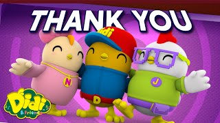 Thank You  Fun Family Song  Didi amp Friends Songs for Children [upl. by Ggerc916]