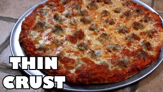 Perfect Chicago ThinCrust Tavern Style Pizza at Home [upl. by Ahseila]