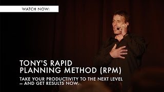 Tony Robbins Rapid Planning Method [upl. by Puiia793]