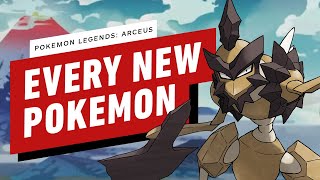 Pokemon Legends Arceus  All New Pokemon [upl. by Thalassa130]