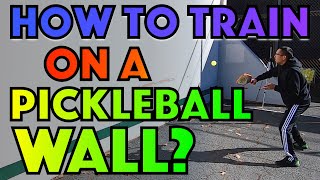 How to Train on a Pickleball Wall [upl. by Angelo966]