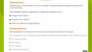 Magnetisation and Demagnetisation [upl. by Aneelas]