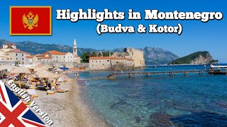 Budva amp Kotor  Things to do in Montenegro Balkan Road Trip 04 [upl. by Hobey]