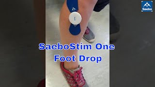 SaeboStim ONE Electrical Stimulation for foot drop [upl. by Georgette]