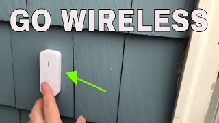 Easy To Install Wireless Doorbell [upl. by Alleunamme494]