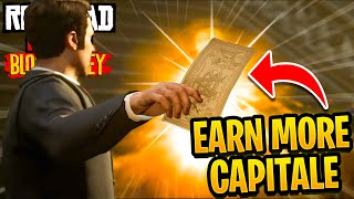 How To Get Capitale In Red Dead Online RDR2 Online Blood Money [upl. by Cirdec]