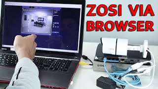 Zosi IP camera via Web Browser stepbystep setup [upl. by Waldo155]