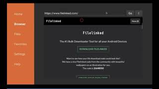 How to install Filelinked Using the Downloader app [upl. by Asena787]