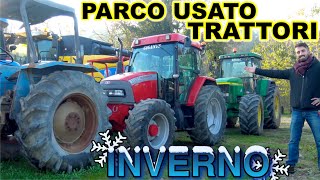 PARCO USATO TRATTORI IN INVERNO [upl. by Nisotawulo]