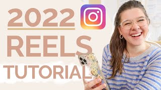 2022 INSTAGRAM REELS TUTORIAL FOR BEGINNERS  Easy walkthrough on how to film amp edit reels in IG app [upl. by Llenil]