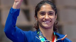 Vinesh Phogat becomes first Indian wrestler to qualify for Tokyo Olympics [upl. by Yddur]